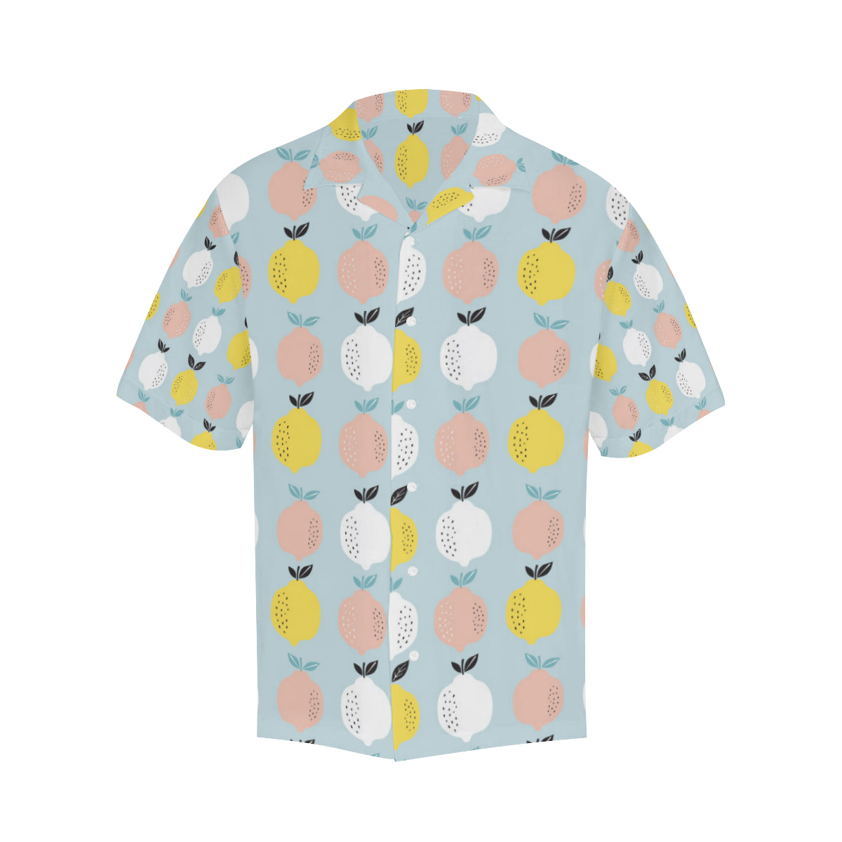 Citrus  Pattern Print Design 03 Men's Hawaiian Shirt