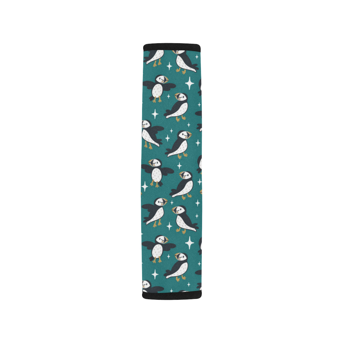 Puffin Pattern Print Design A05 Car Seat Belt Cover