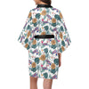 Aloha Hawaii Beach Pattern Print Design 04 Women's Short Kimono