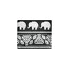 Elephant Pattern Men's ID Card Wallet