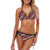 Hawaiian Themed Pattern Print Design H06 Bikini