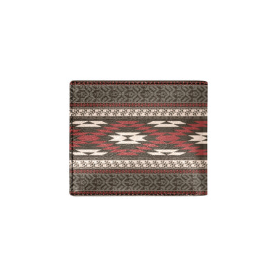 Native Pattern Print Design A03 Men's ID Card Wallet