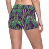 Palm Leaves Pattern Print Design PL03 Yoga Shorts