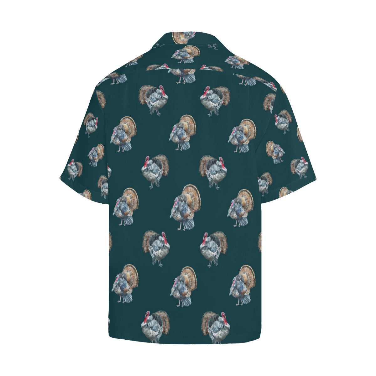 Turkey Pattern Print Design 03 Men's Hawaiian Shirt