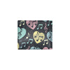 Music note Pattern Print Design A03 Men's ID Card Wallet