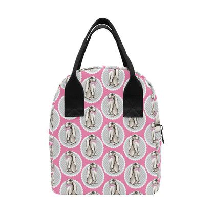 Rabbit Pattern Print Design RB019 Insulated Lunch Bag