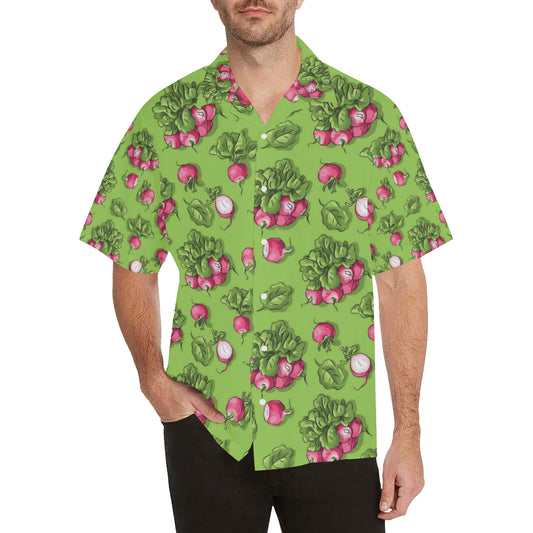 Radish Pattern Print Design A05 Men's Hawaiian Shirt