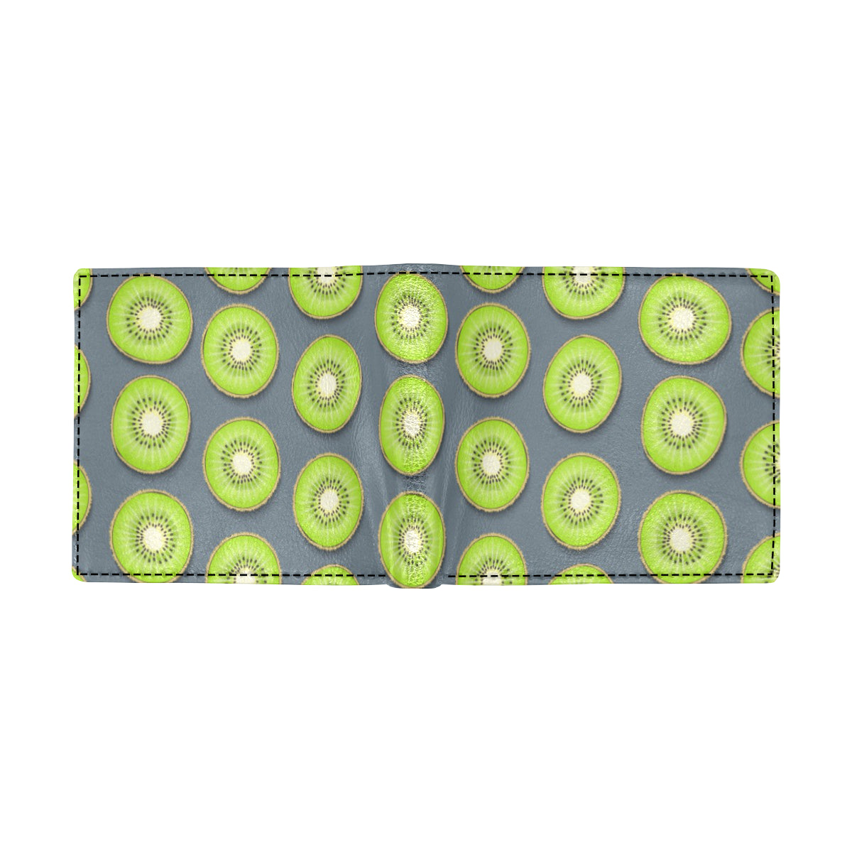 Kiwi Pattern Print Design KW06 Men's ID Card Wallet