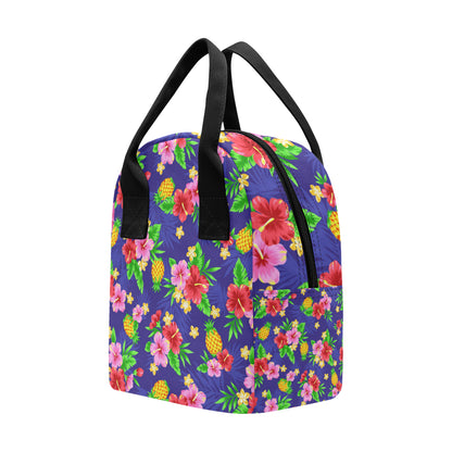 Hawaiian Themed Pattern Print Design H05 Insulated Lunch Bag