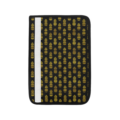 Pineapple Gold Tribal Style Print Car Seat Belt Cover