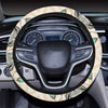Indian Skull Pattern Steering Wheel Cover with Elastic Edge