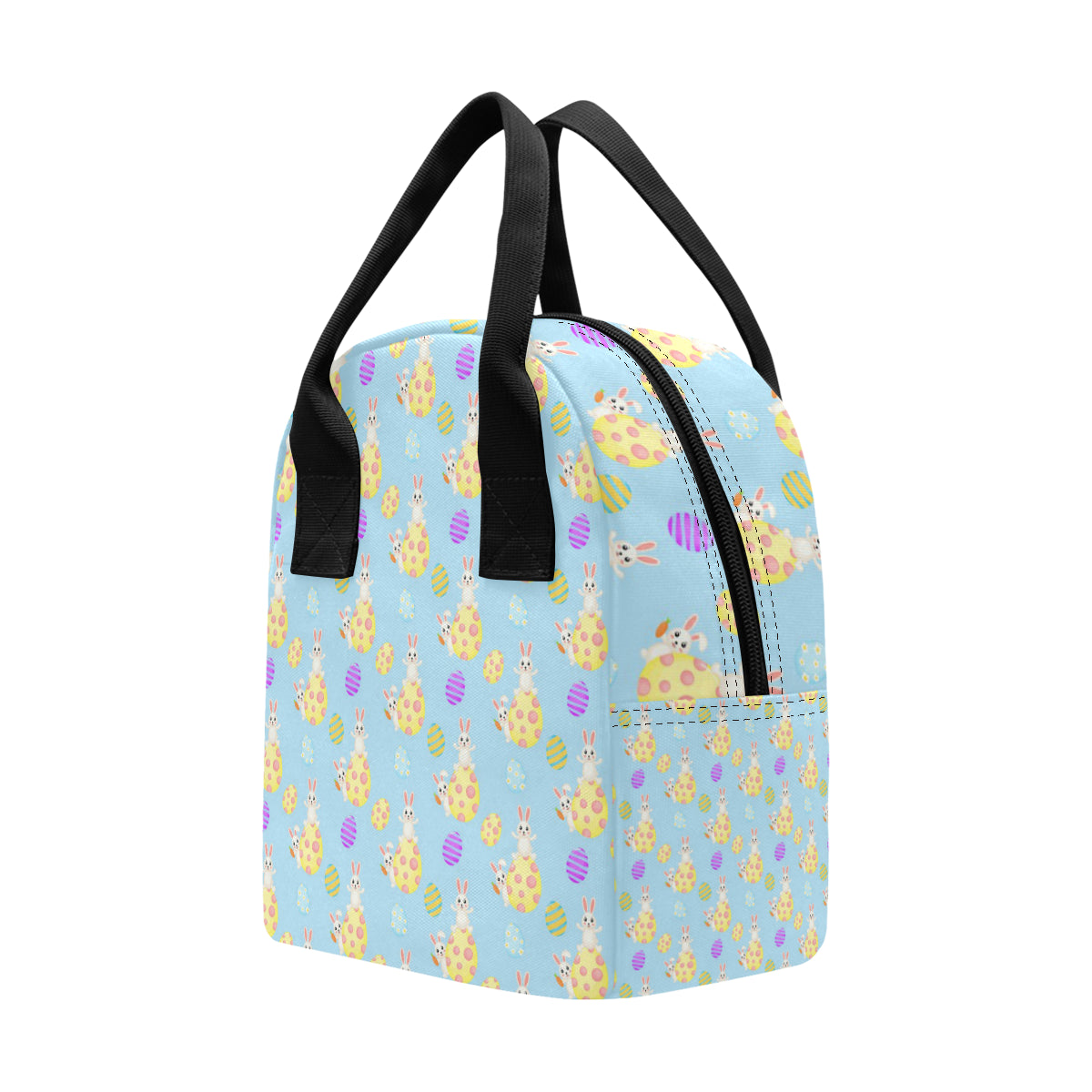 Easter Eggs Pattern Print Design RB015 Insulated Lunch Bag