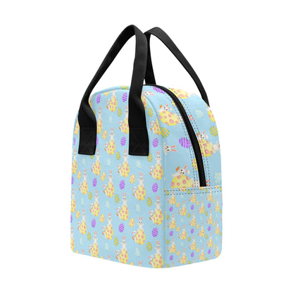 Easter Eggs Pattern Print Design RB015 Insulated Lunch Bag