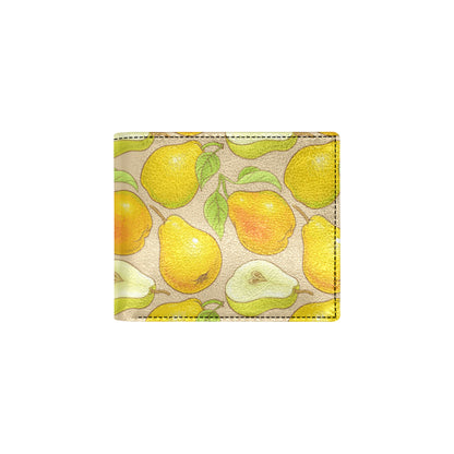 Pear Pattern Print Design PE05 Men's ID Card Wallet