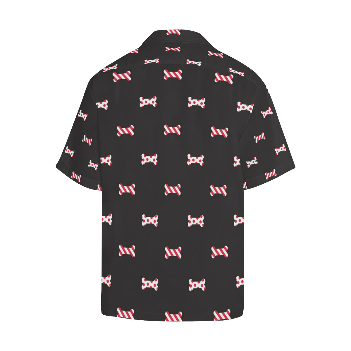 Dog Bone Pattern Print Design 04 Men's Hawaiian Shirt
