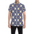 lotus Boho Pattern Print Design LO08 Men's Short Sleeve Button Up Shirt