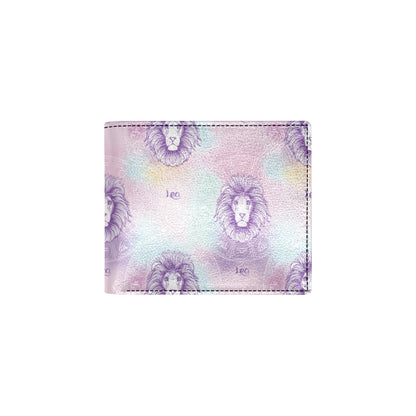 Leo Pattern Print Design 03 Men's ID Card Wallet