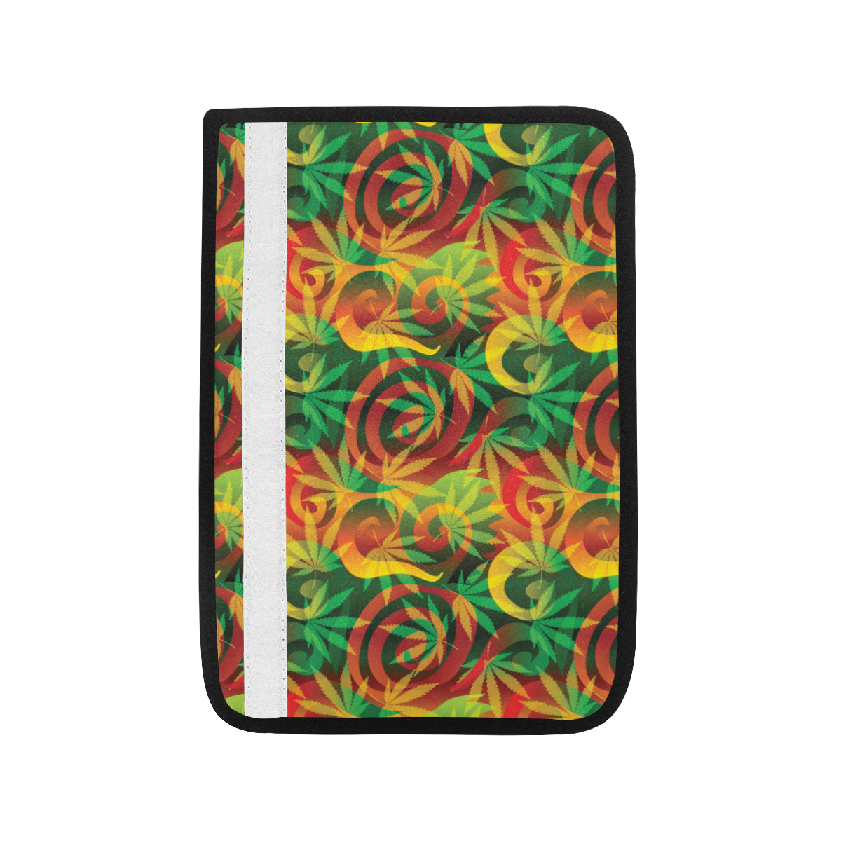 Rastafarian Pattern Print Design A01 Car Seat Belt Cover
