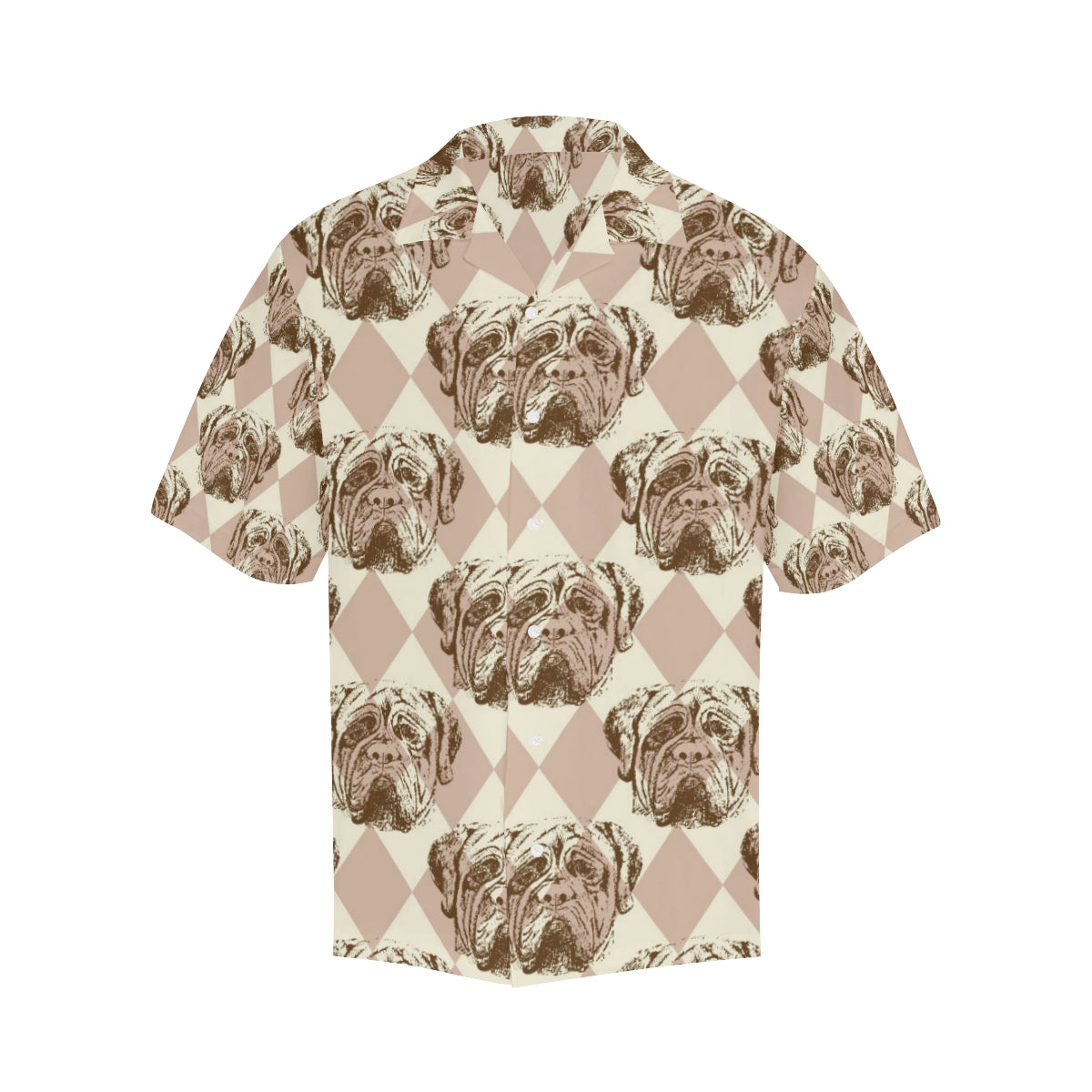 Mastiffs Pattern Print Design 01 Men's Hawaiian Shirt