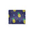 Pineapple Pattern Print Design A01 Men's ID Card Wallet