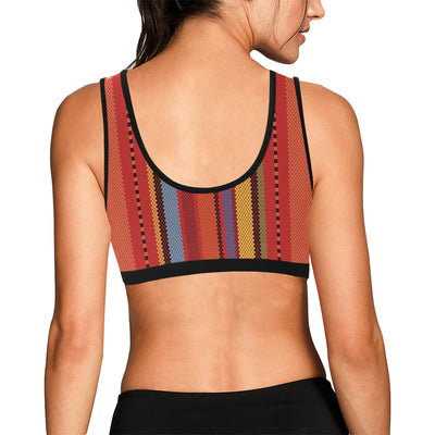 Mexican Pattern Print Design 05 Sports Bra