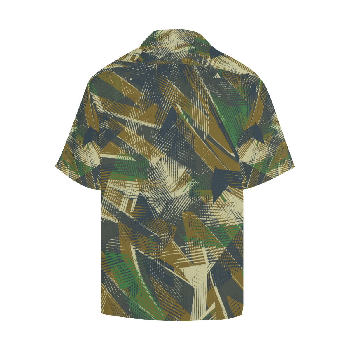 Military Camouflage Pattern Print Design 01 Men's Hawaiian Shirt