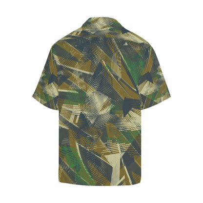 Military Camouflage Pattern Print Design 01 Men's Hawaiian Shirt
