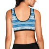 Dolphin Tribal Print Pattern Sports Bra