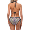 Multicolor zigzag Tribal Aztec Bikini