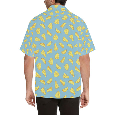 Cheese Pattern Print Design 04 Men's Hawaiian Shirt