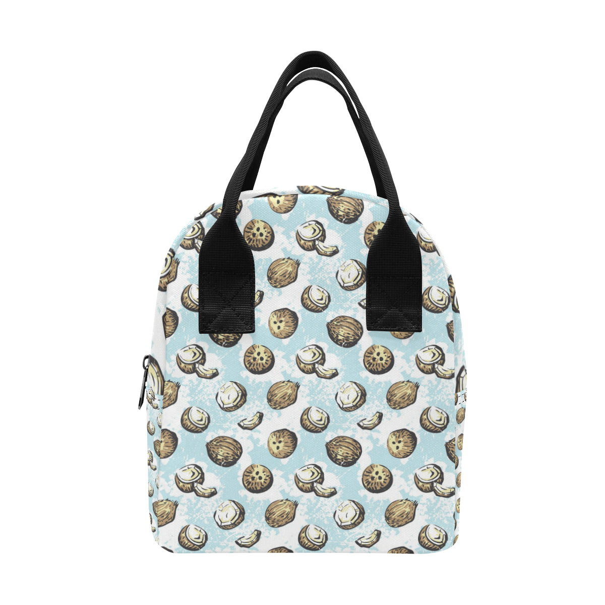 Coconut Pattern Print Design CN01 Insulated Lunch Bag