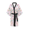 Cupcake Pattern Print Design CP03 Women Kimono Robe