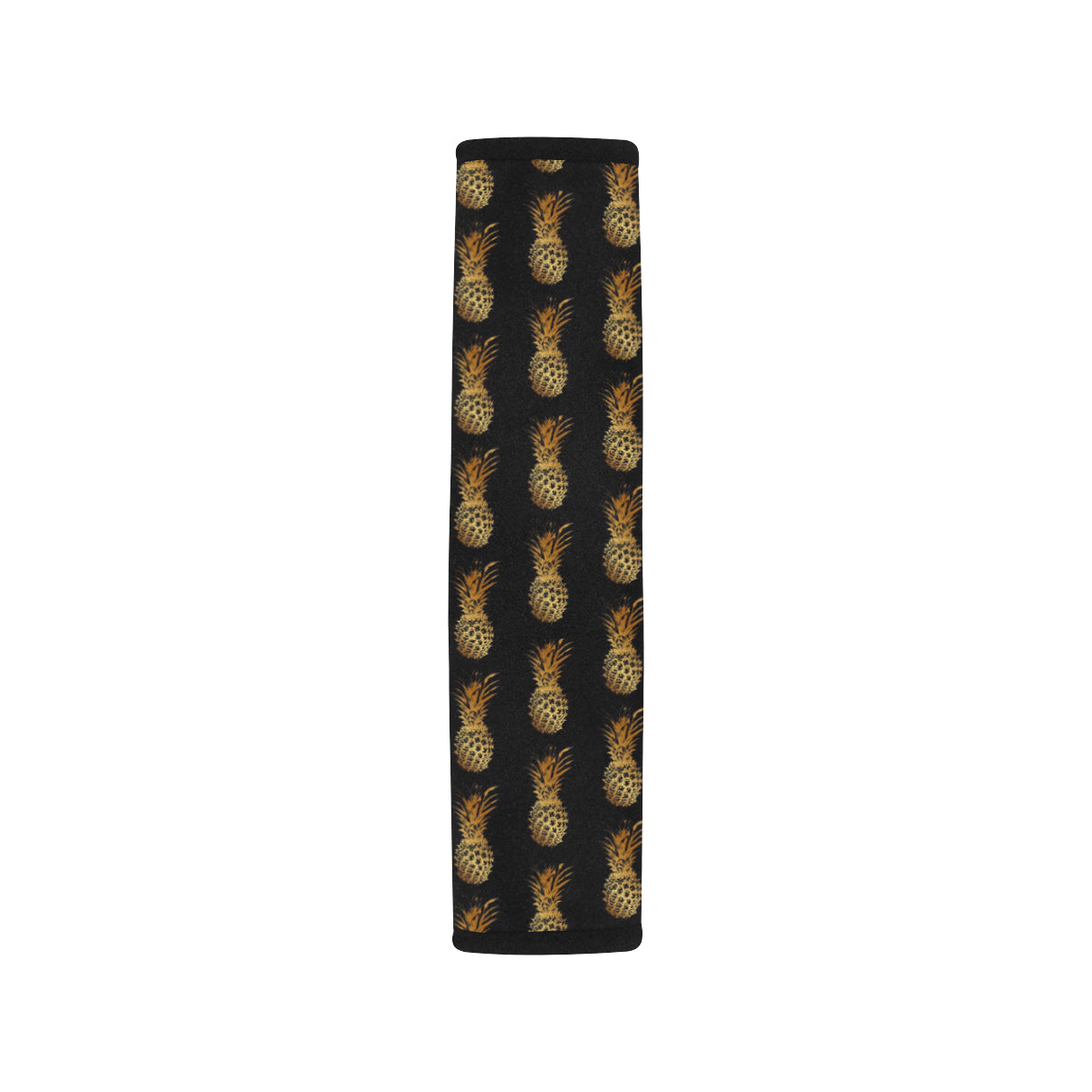 Pineapple Pattern Print Design A02 Car Seat Belt Cover