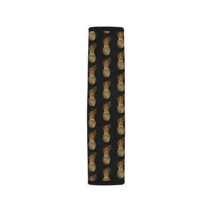 Pineapple Pattern Print Design A02 Car Seat Belt Cover