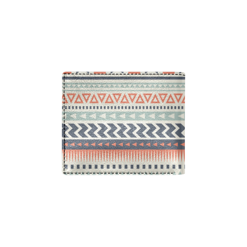 Tribal Aztec vintage pattern Men's ID Card Wallet