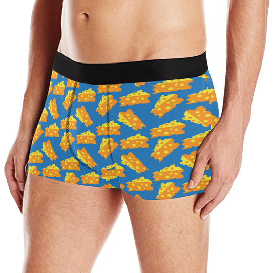 Cheese Pattern Print Design 05 Men's Boxer Briefs