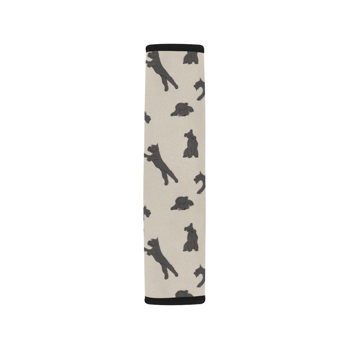 Schnauzers Pattern Print Design A06 Car Seat Belt Cover