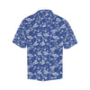 Dragonfly Pattern Print Design 03 Men's Hawaiian Shirt