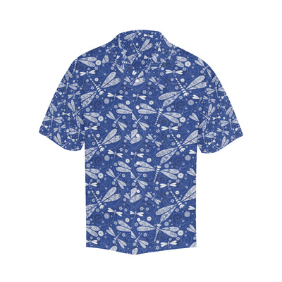 Dragonfly Pattern Print Design 03 Men's Hawaiian Shirt