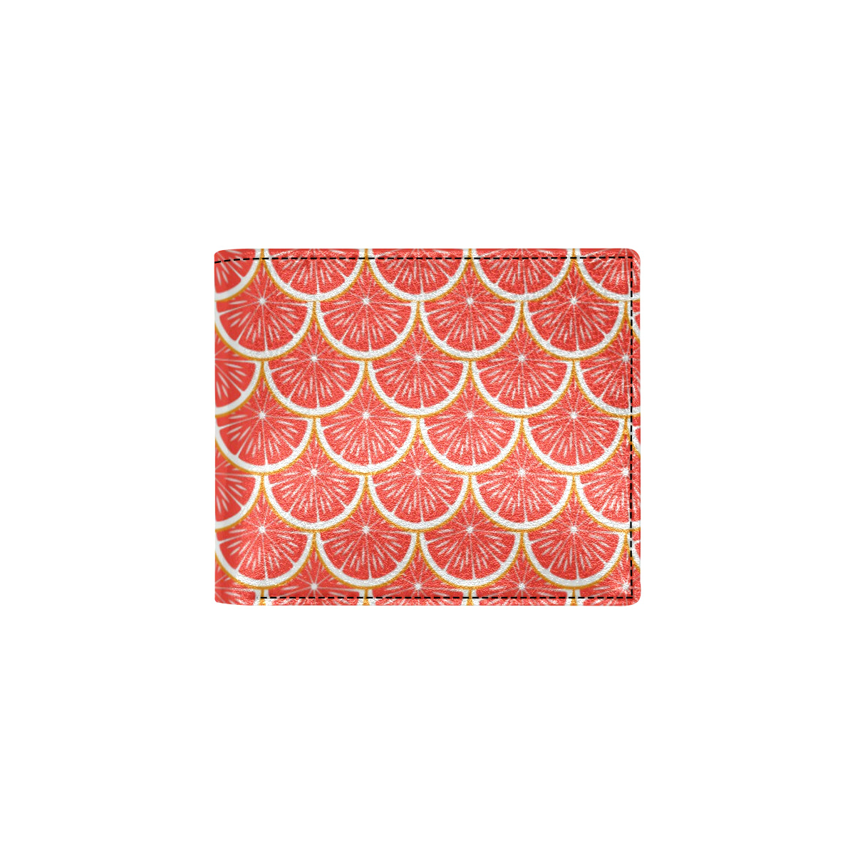 Grapefruit Pattern Print Design GF07 Men's ID Card Wallet