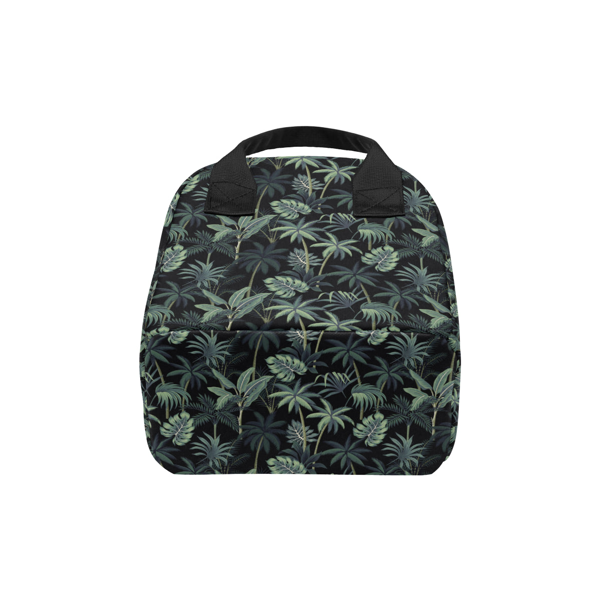 Rainforest Pattern Print Design RF02 Insulated Lunch Bag