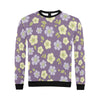 Anemone Pattern Print Design AM013 Men Long Sleeve Sweatshirt