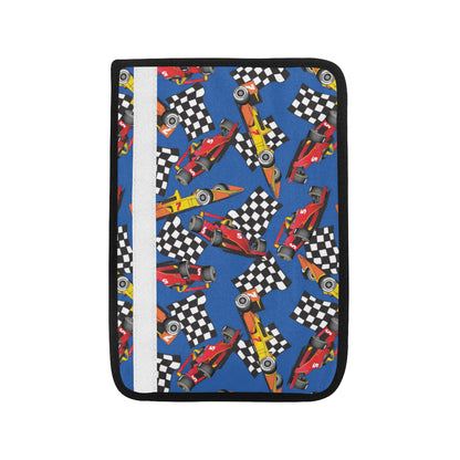Racing Pattern Print Design A01 Car Seat Belt Cover