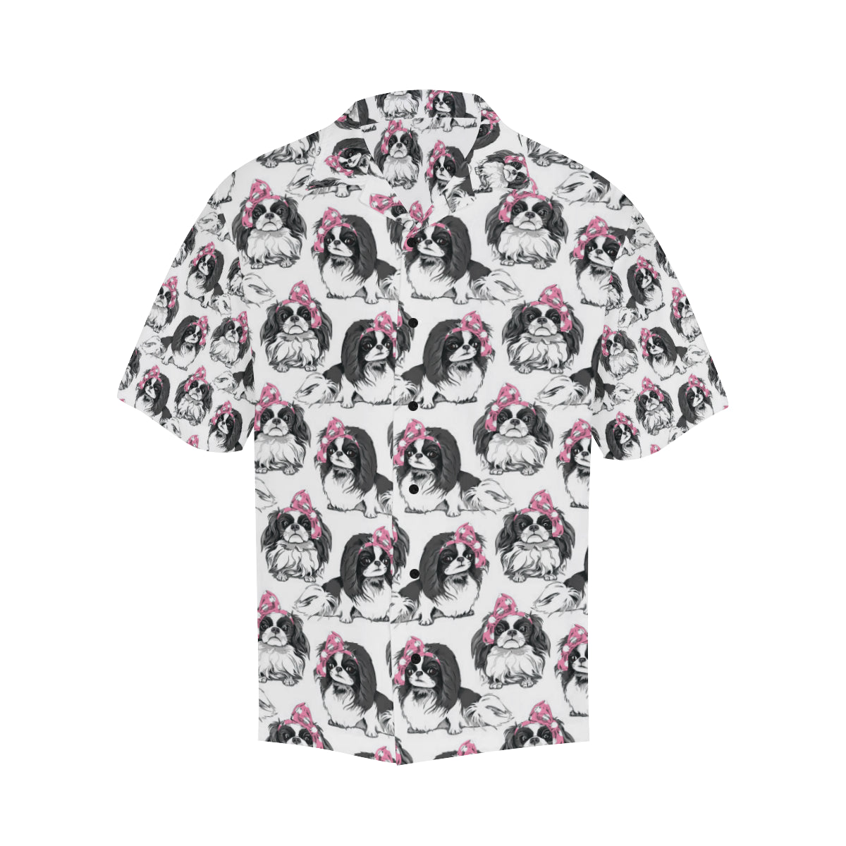 Japanese Chin Pattern Print Design 01 Men's Hawaiian Shirt