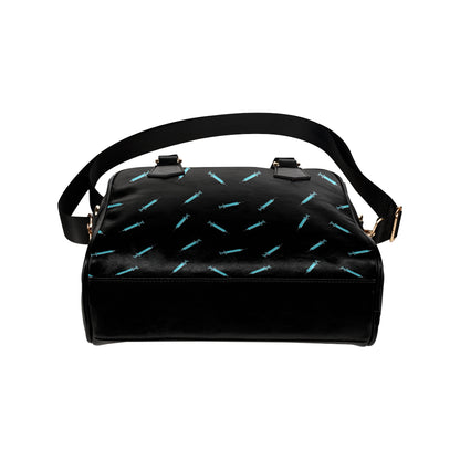Phlebotomist Pattern Print Design A04 Shoulder Handbag