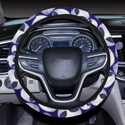 Alien Head Extraterrestrial Steering Wheel Cover with Elastic Edge