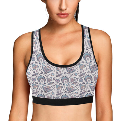 Eagles Native American Indian Symbol Sports Bra