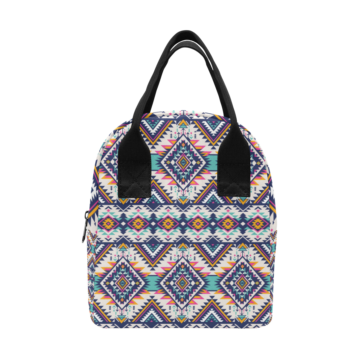 Tribal Aztec native american Insulated Lunch Bag