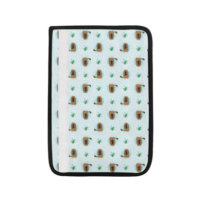 Platypus Pattern Print Design A04 Car Seat Belt Cover