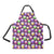 Cupcake Pattern Print Design CP07 Apron with Pocket